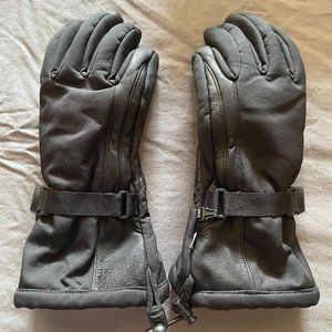 REI Black Snow Gloves - Medium